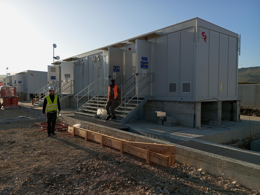 N. 3 switchrooms equipped with MV switchgear 36kV 2500A 25kA for Gallitello connection substation 30/220kV in Gibellina area in Sicily
