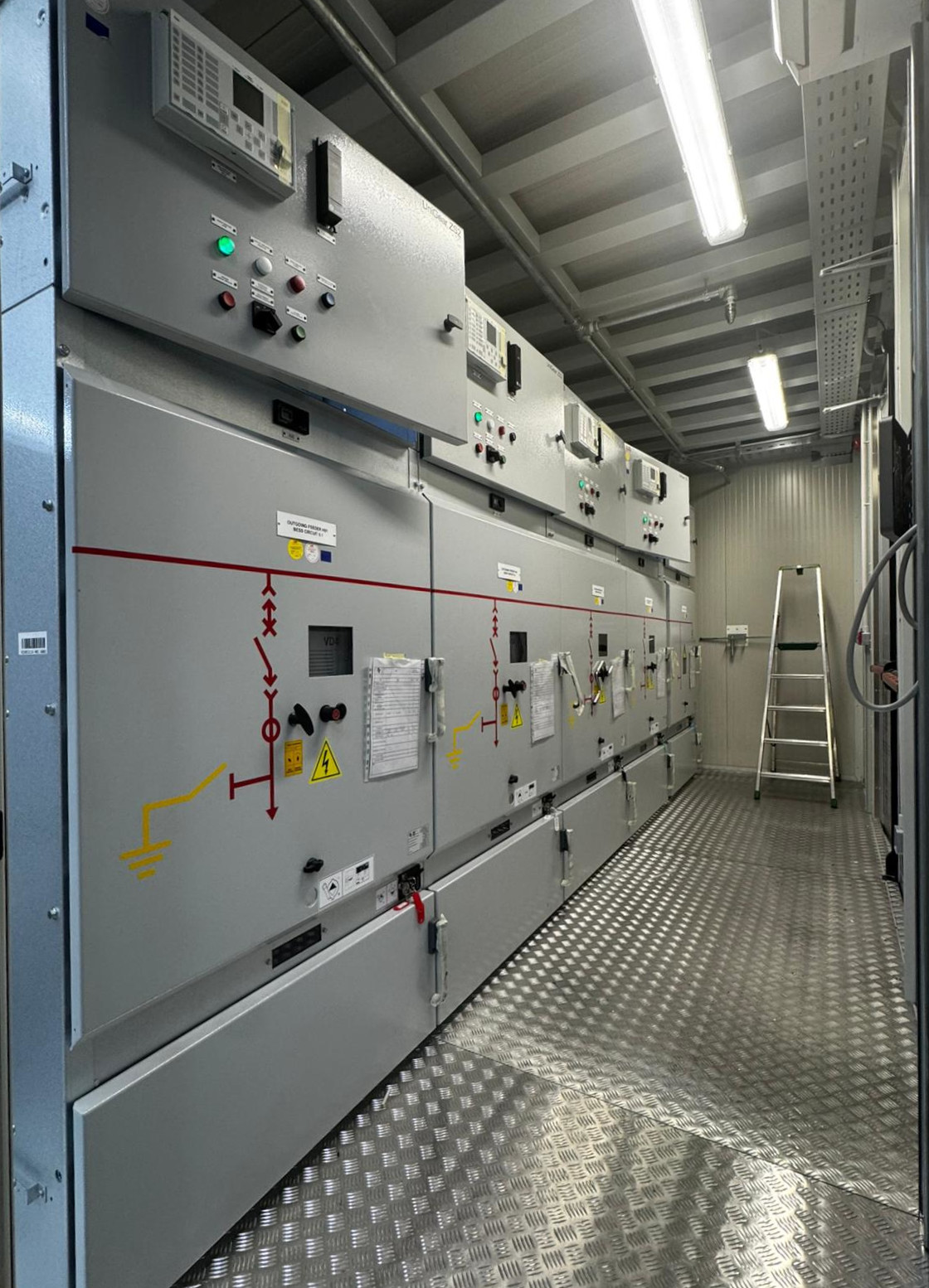 medium voltage MV air insulated (AIS) ATR electrical switchgear