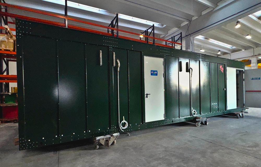 MV switchroom for skeeby BESS north yorkshire plant