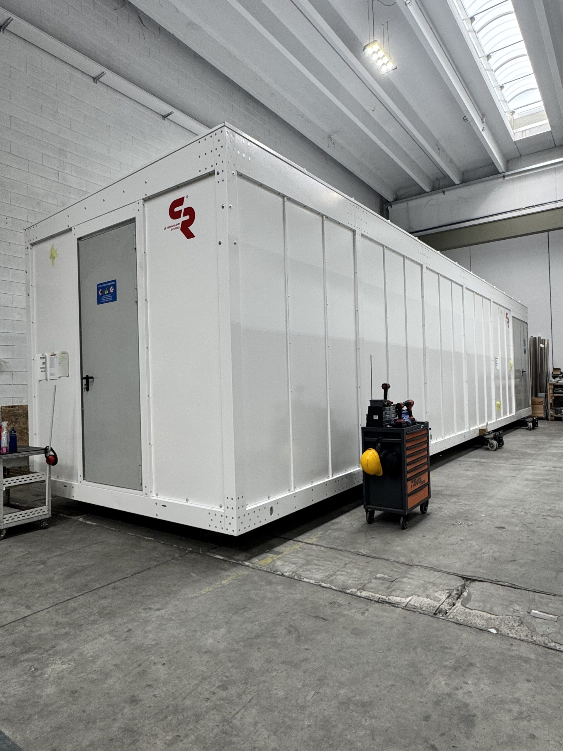 n. 5 eHouses for the BESS Battery Energy Storage System (BESS) in Vlissingen, a key hub for renewable energy in the Netherlands.